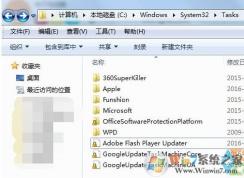 Win7 Tasks是什么文件夾？可以刪除嗎？