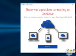 win10 OneDrive無法連接提示錯誤代碼0x8004de40的解決方法