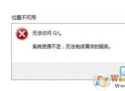 程序打不開提示系統(tǒng)資源不足無法完成請求的服務(wù) win10修復(fù)方法