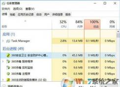 Win10任務(wù)管理器結(jié)束任務(wù)按鈕灰色無法點(diǎn)擊導(dǎo)致無法結(jié)束任務(wù)的解決方法