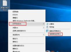 txt文件打不開怎么辦？txt文件打不開的 win10解決方法