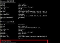 Win7 bcdedit命令刪除開機(jī)啟動(dòng)菜單教程