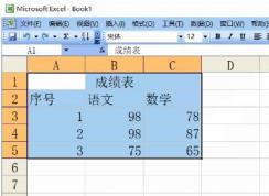 excel2003怎么把邊框加粗？excel表格加粗邊框修改顏色的方法