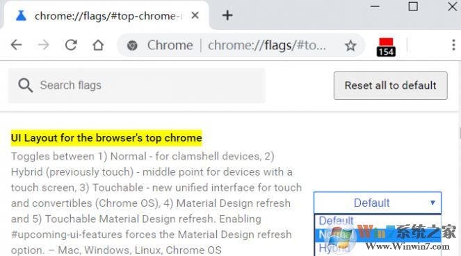 新版Chrome標(biāo)簽欄模糊怎么辦？新版Chrome設(shè)置經(jīng)典界面的方法