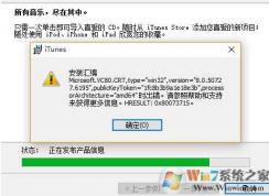 Win10安裝iTunes出錯出現(xiàn)