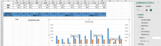 excel動態(tài)圖表怎么做？教你制作excel動態(tài)圖表標(biāo)簽