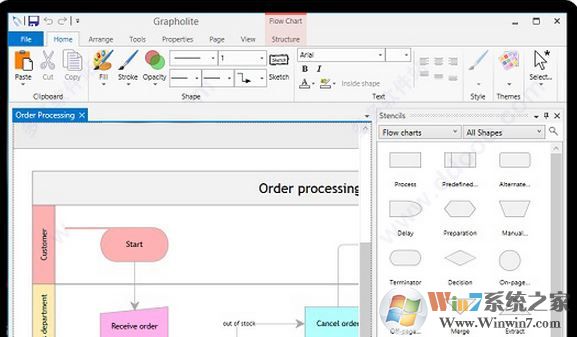 grapholite（流程圖制作軟件）破解版