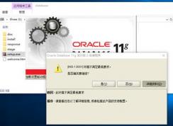 Win10系統(tǒng)安裝Oracle [INS-13001]環(huán)境不滿足最低要求 解決方法