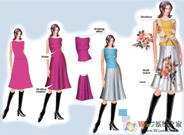 3D Fashion Design System（3D服裝設(shè)計(jì)系統(tǒng)）v5.2綠色中文版