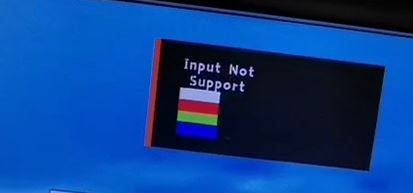 win10顯示器提示：input not supported 彈窗修復方法