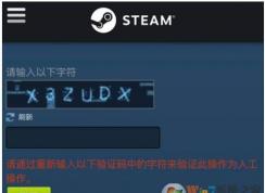 steam提示請通過重新輸入以下字符來驗證此操作為人工操作解決方法