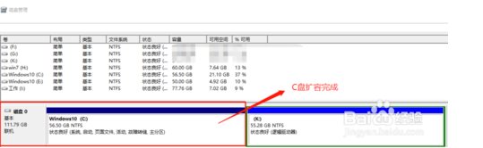 win10c盤擴容,Win10 C盤空間不夠了怎么擴容