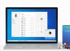 Win10 20H1 18999你的手機(jī)應(yīng)用可以用電腦打電話了！