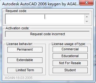 CAD2006注冊機_AutoCAD2006注冊機激活碼算號器(關(guān)測能用)