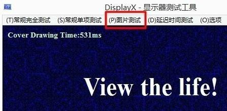 DisplayX屏幕測試軟件_DisplayX v1.2顯示器測試工具