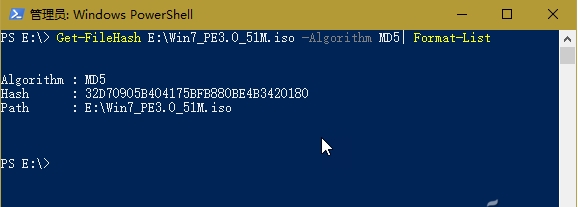 Win10系統(tǒng)用PowerShell命令生成文件SHA1、MD5文件校驗(yàn)碼方法