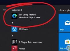 Win10開始菜單禁止Microsoft Edge瀏覽器推薦的方法