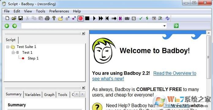 Badboy下載_Badboy（錄制腳本工具）v2.2.5 官方最新版