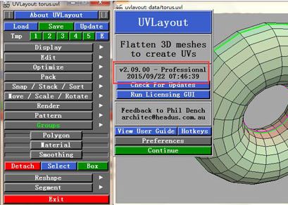 UVLayout破解版_UVLayout（UV拆分工具）v2.10.03 漢化破解版