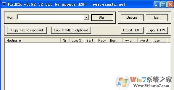 Winmtr下載_winmtr(Tracert IP工具) v0.9.2綠色版