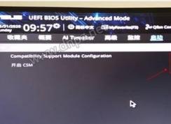 BIOS里的csm選項是灰色無法修改怎么解決？