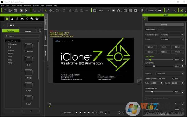 iClone下載_iClone(3D圖片渲染工具)v7.3 PRO漢化破解版