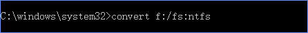 Win10文件系統(tǒng)FAT32轉(zhuǎn)NTFS命令方法教程