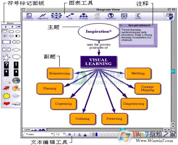 inspiration下載_inspiration思維導圖v9.2漢化破解版