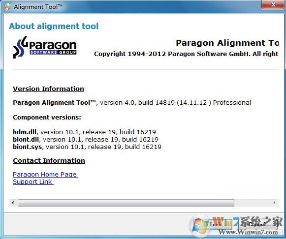 無損4K對(duì)齊工具 Paragon Alignment Tool 綠色中文版