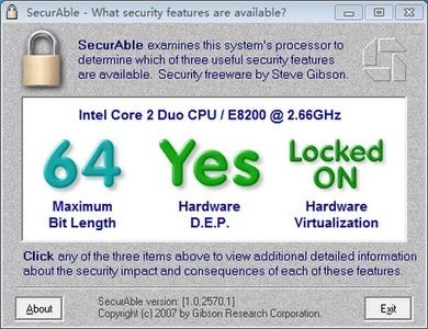 securable中文版(CPUVT檢測(cè)工具)v1.1.0綠色最新版