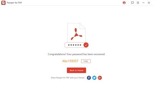 Passper for PDF(PDF密碼恢復(fù)工具)