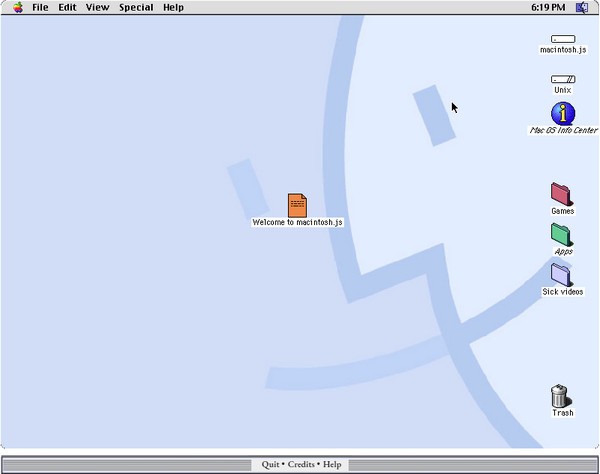 macintosh.js(MacOS8模擬器)