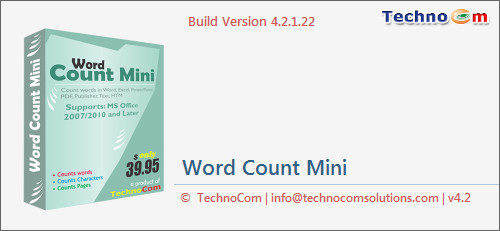 word字?jǐn)?shù)統(tǒng)計軟件(Word Count Mini)