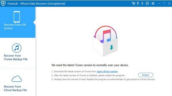 FoneLab iPhone Data Recovery(蘋果手機數(shù)據(jù)恢復(fù)軟件)