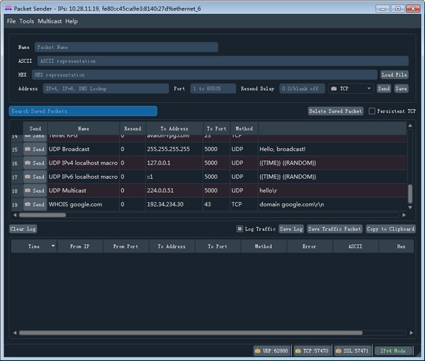 Packet Sender(UDP/TCP網(wǎng)絡(luò)測(cè)試工具)