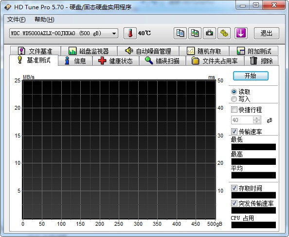 硬盤檢測(cè)工具(HD Tune Pro)