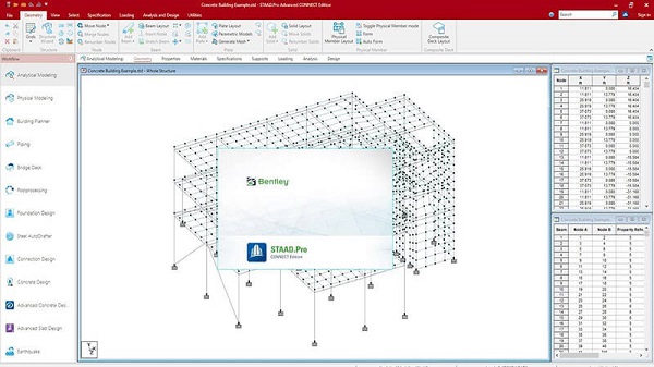 bentley staad pro軟件