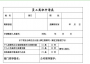 離職申請表模板免費下載|員工離職申請表模板(多款范本)