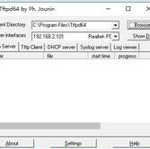 Tftpd64(路由器升級(jí)工具)