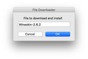 Wineskin for mac