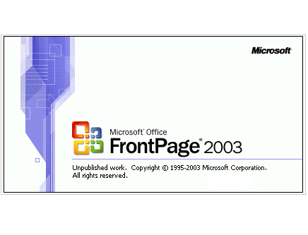 Microsoft Frontpage 2003 SP3 精簡(jiǎn)純凈版