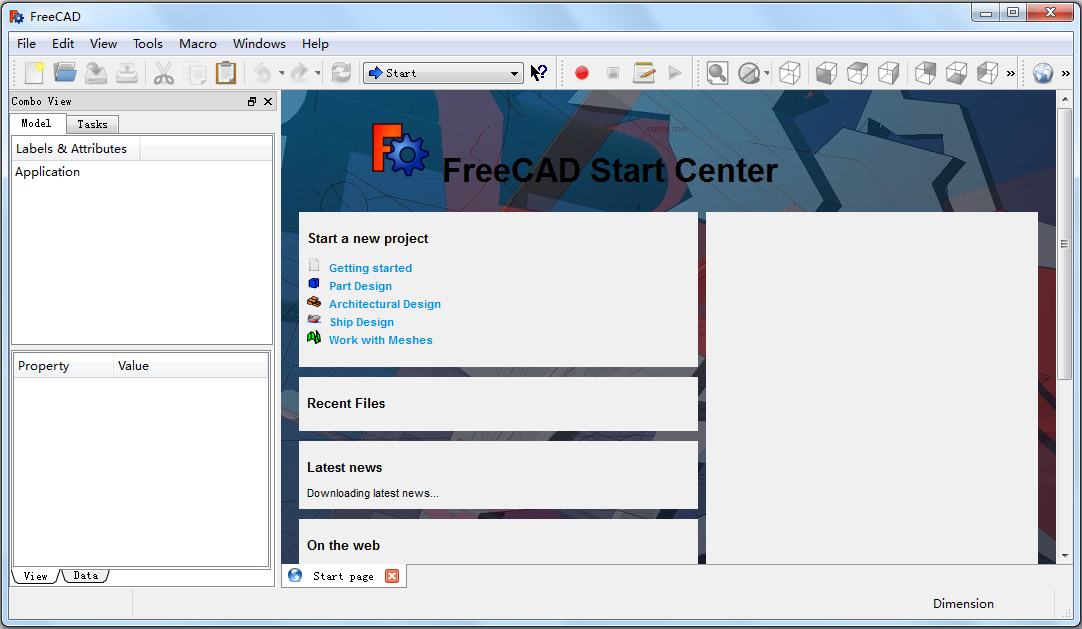 FreeCAD(3D效果圖制作軟件) V0.14.3700 英文版