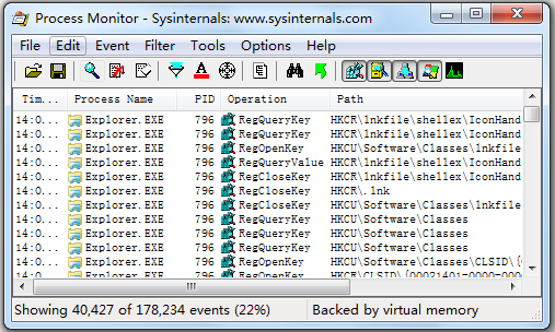 Microsoft Process Monitor(進(jìn)程監(jiān)視器) V3.52 綠色版