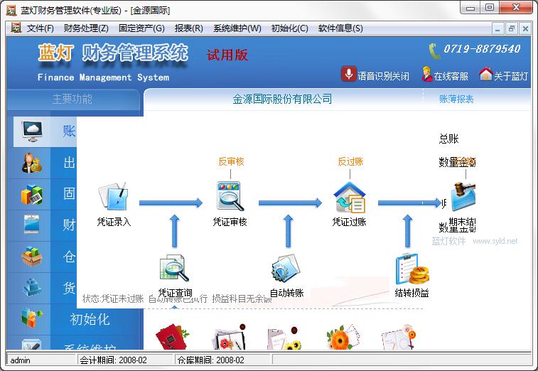 藍燈財務(wù)軟件