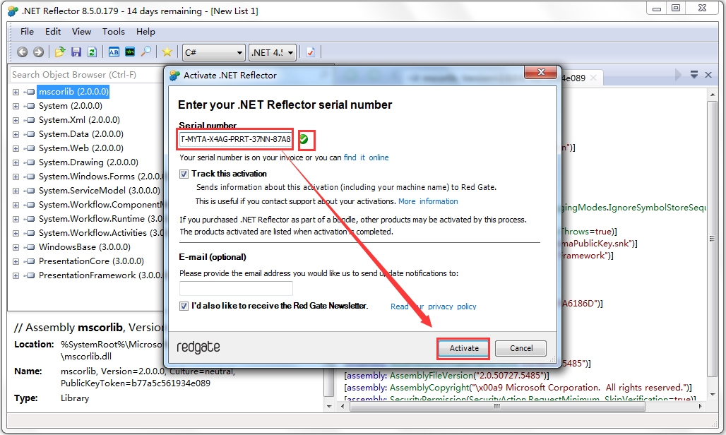 .NET Reflector(編譯工具) V8.5.0.179 英文版