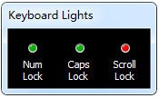 Keyboard Lights(虛擬鍵盤燈)