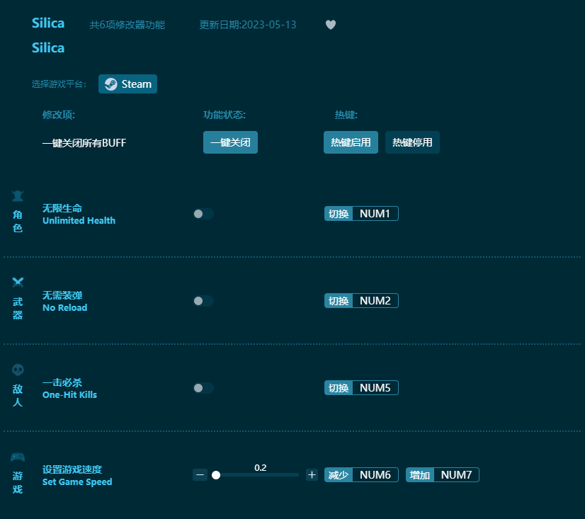 silica六項(xiàng)修改器 v2023最新版