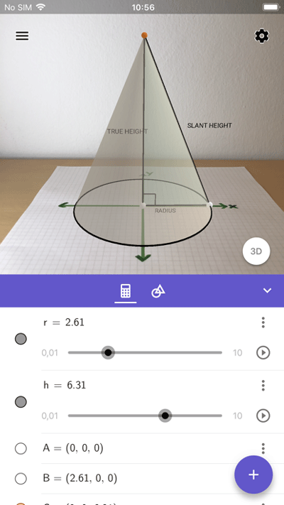 geogebra3D計算器中文版