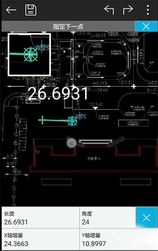 cad看圖王測量長度操作技巧