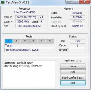 tm5內(nèi)存測試軟件(testmem5)